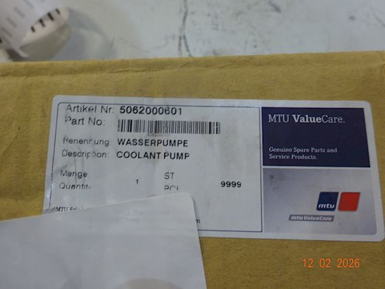 MTU Cooling Water Pump 12 V 183 #7