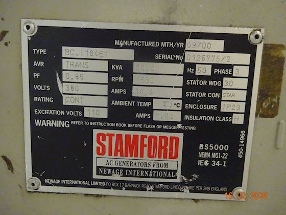 Stamford BC.I184E1 generator #5