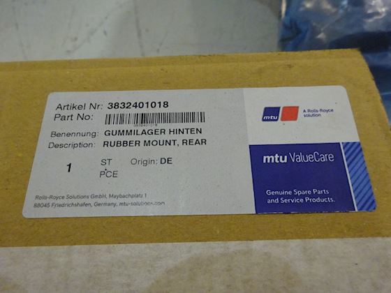 MTU Rubber Mount Rear #8