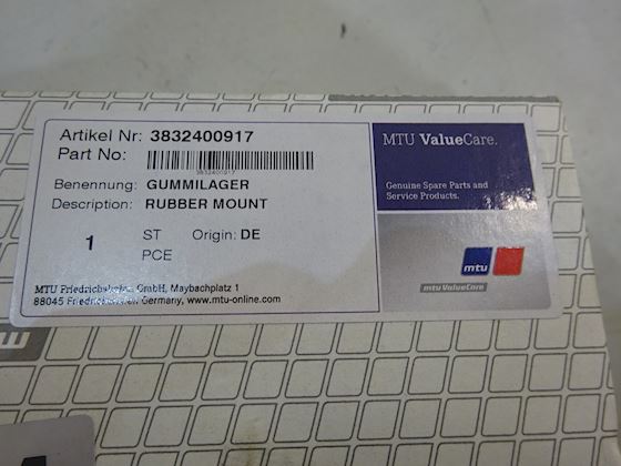 MTU Rubber Mount #6