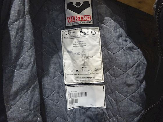 Viking Fireman Outfit & Equipment in Cabinet #6