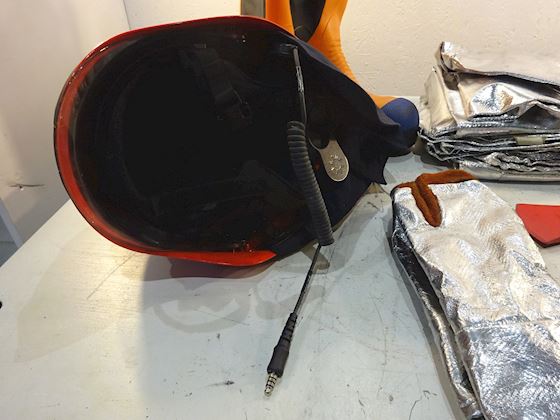 Viking Fireman Outfit & Equipment in Cabinet #11