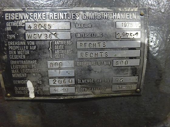 Reintjes Gear Engine WGV 361 Right turning #2