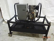 Yanmar S6500SYEDI Dieselgenerator on Frame w.Tank & Wheels - 1