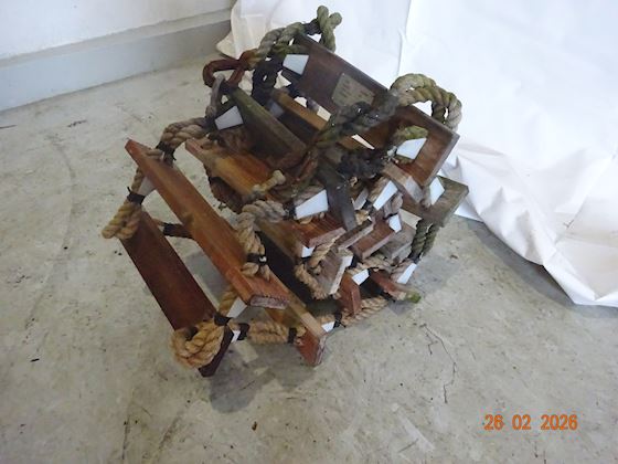 Norsk Fletteri Ladder + Cover #1