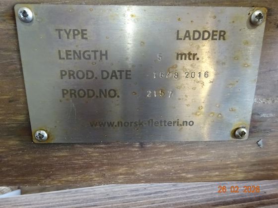 Norsk Fletteri Ladder + Cover #3