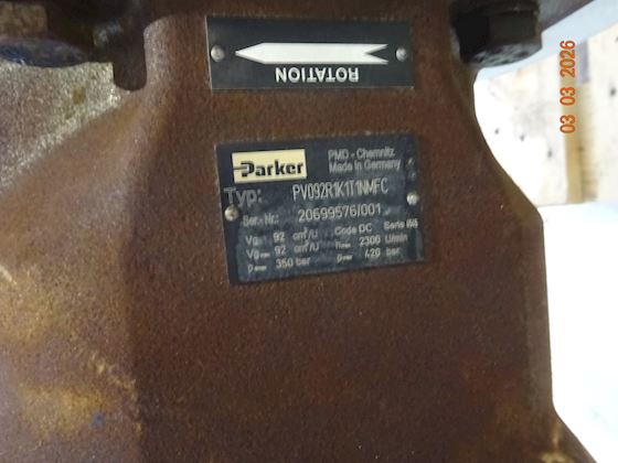 Parker Hydraulisk Aksialstempelpumpe til Thruster m. EL motor #6