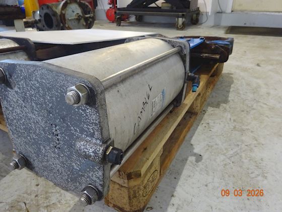 Orbinox Pneumatik knife gate valve GJL250 #3