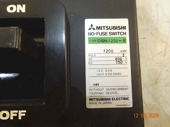 Mitsubishi No-Fuse Switch DSN1200-S #2