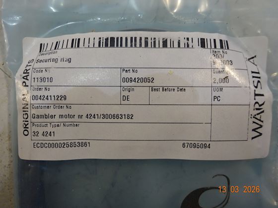 Wärtsilä- Wartsila Securing Ring #2