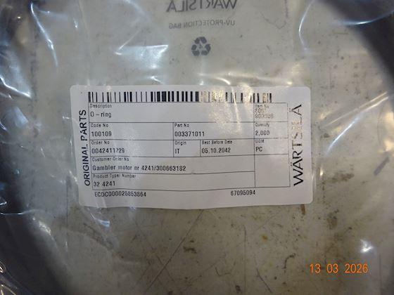 Wärtsilä- Wartsila O-Ring #2