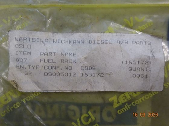 Wärtsilä- Wartsila Fuel Rack #4