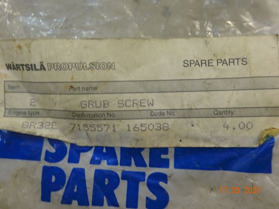 Wärtsilä- Wartsila Grub Screw #2