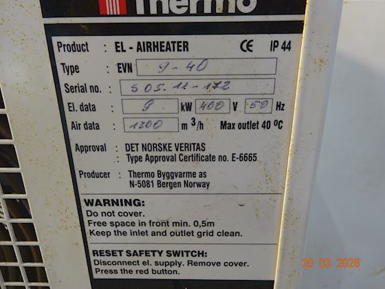 THERMO  El Air Heater #2