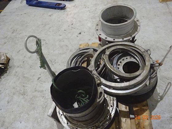 Various Alu Connections and clamps from 10-16" #4