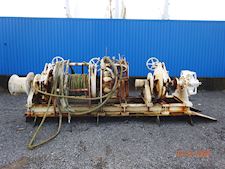 Hydranor Anchor + Rope Winch with Capstan on Frame - 1