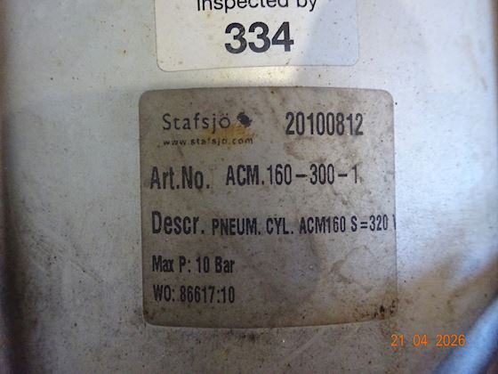 Stafsjø ACM160 S Knife Gate Valve #7