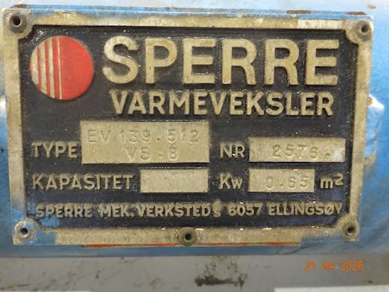 Sperre EV 139.512 VS.8 #5