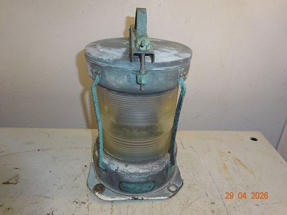 Copper 360 deg. All White Lantern #1