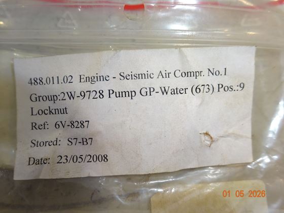 Caterpillar Locknut 6V-8287 #2