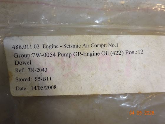 Caterpillar Dowel 7N-2043 #2