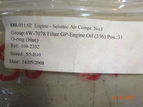 Caterpillar O-Ring (blue) 109-2332 #2
