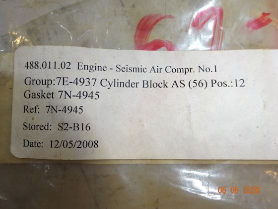 Caterpillar Gasket 7N-4945 #2