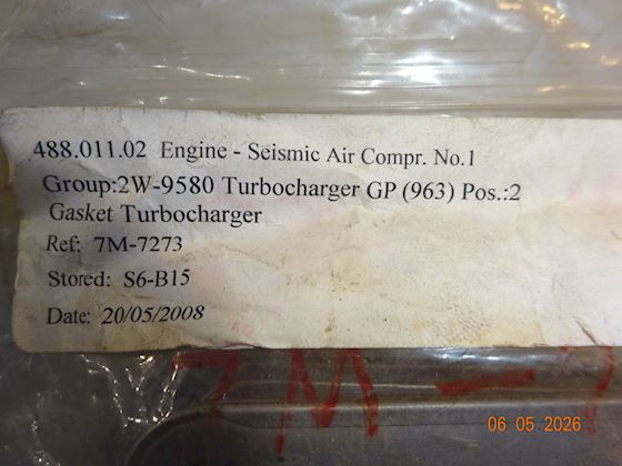 Caterpillar Gasket Turbocharger 7M-7273 #2