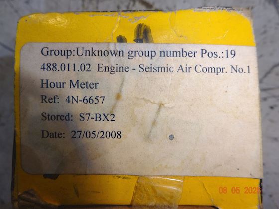 Caterpillar Hour Meter 4N-6657 #3