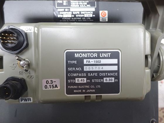 Furuno FA 150 Transponder-Unit - Monitor Unit #4