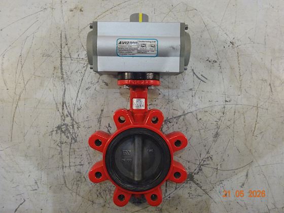 LUGN Butterfly Valve W/ AVI2300 Pneumatic Actuator #1