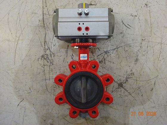 LUGN Butterfly Valve W/ AVI2300 Pneumatic Actuator #2