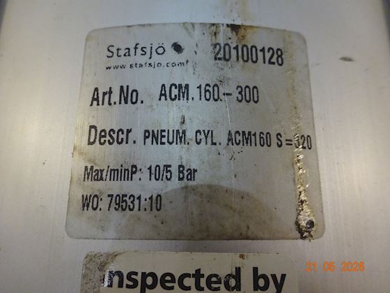 Stafsjö AC-160 Pneumatic Cylinder #4