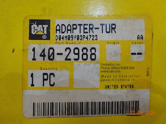 Caterpillar Turbocharger Exhaust Adapter 140-2988 #2