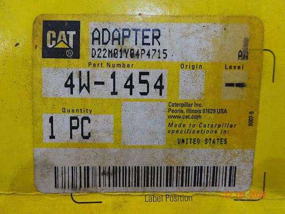 Caterpillar Turbocharger Exhaust Adapter 4W-1454 #2
