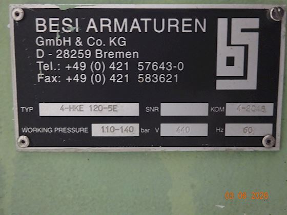 BESI Marine Systems 4-HKE 120-5E #6