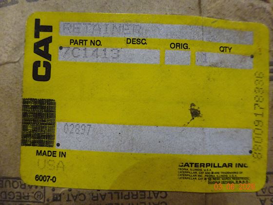 Caterpillar Piston Retainer 7C-1413 #2