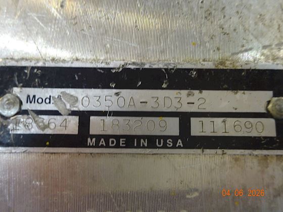 Parker Hydraulic Pump 20350A-3D3-2 #4