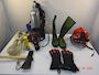 Cabinet W/ Complete Firemans Outfit & Equipment #3