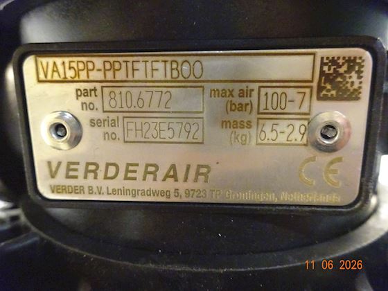 Verderair VA15PP-PPTFTFTB00 Diaphragm Pump #2