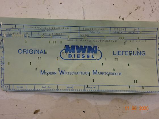 MWM Set of Gear Wheels #7