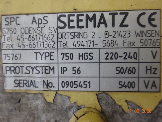 Seematz 750 HGS / EF-Z #6