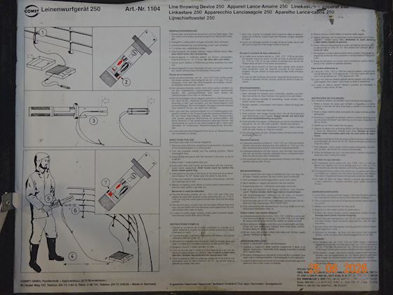 Comet Line Throwing Device 250 #3