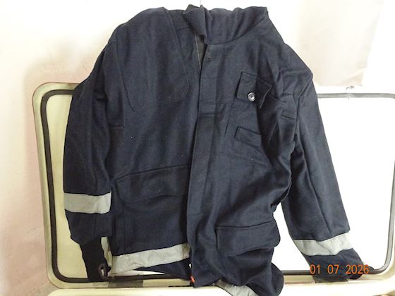 Cabinet W/ Firemans Outfit & Oxygen #4