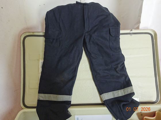 Cabinet W/ Firemans Outfit & Oxygen #5