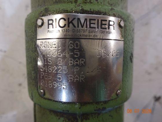 Rickmeier RSNE1 SO Pressure Valve #3