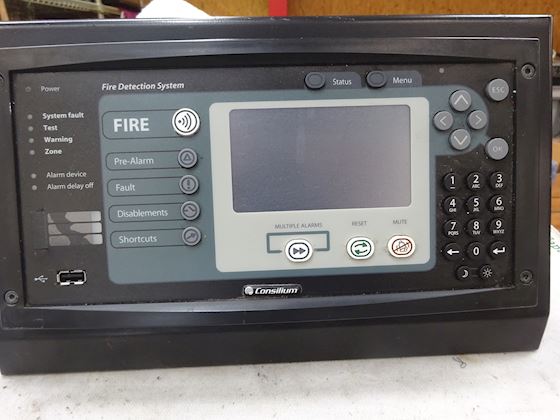 Consilium Fire Alarm Control Panel #1