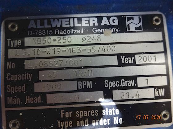 Allweiler AG NB50-250 #3