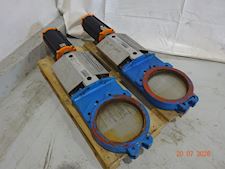 Stafsjö Pneumatic Knife Gate Valve Ø300 W/  Magnetic Piston - 1