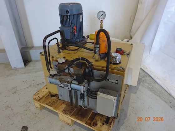 Loher JNSA-400LB-06M W/ Hydraulic Station & Cabinets #4